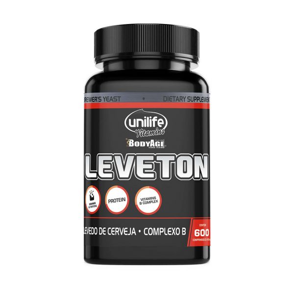 Leveton - Levedo de Cerveja em comprimidos 450 mg  600 CPS